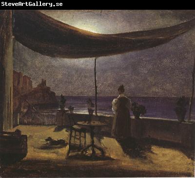 Thomas Fearnley Moonlight in Amalfi (mk22)